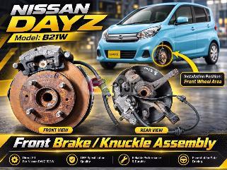 NISSAN DAYZ B21W FRONT HUB